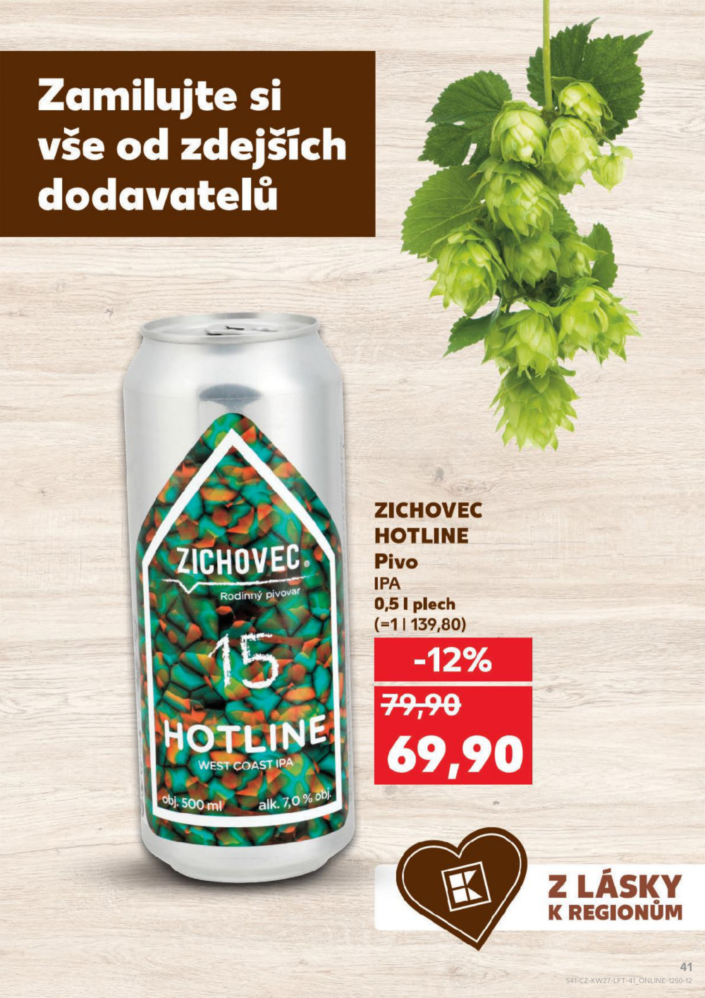 Leták Kaufland leták Ostrava - Zábřeh - strana 41