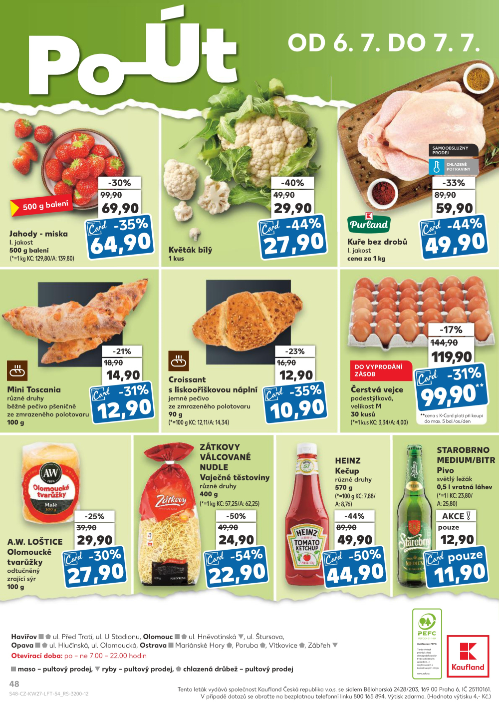 Leták Kaufland leták Ostrava - Zábřeh - strana 48