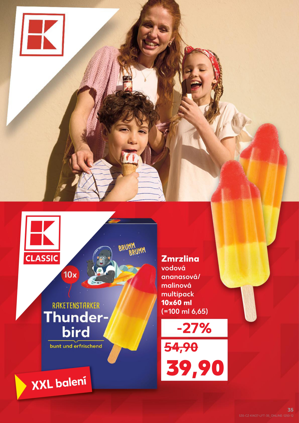 Leták Kaufland leták Praha 6 - Podbaba - strana 35