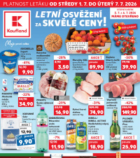 Akční leták Kaufland  Praha 3 - Jarov