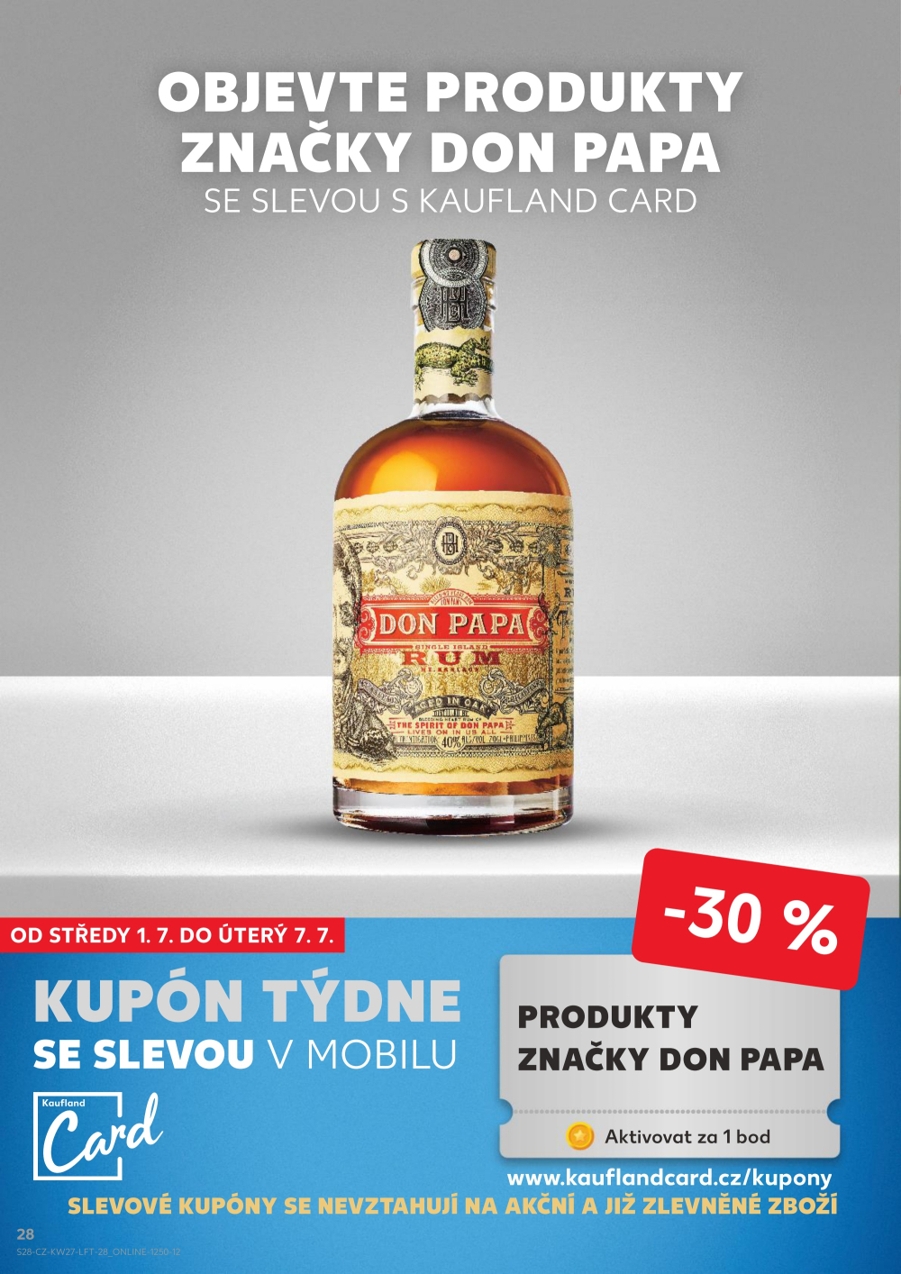 Leták Kaufland leták Praha 3 - Jarov - strana 28