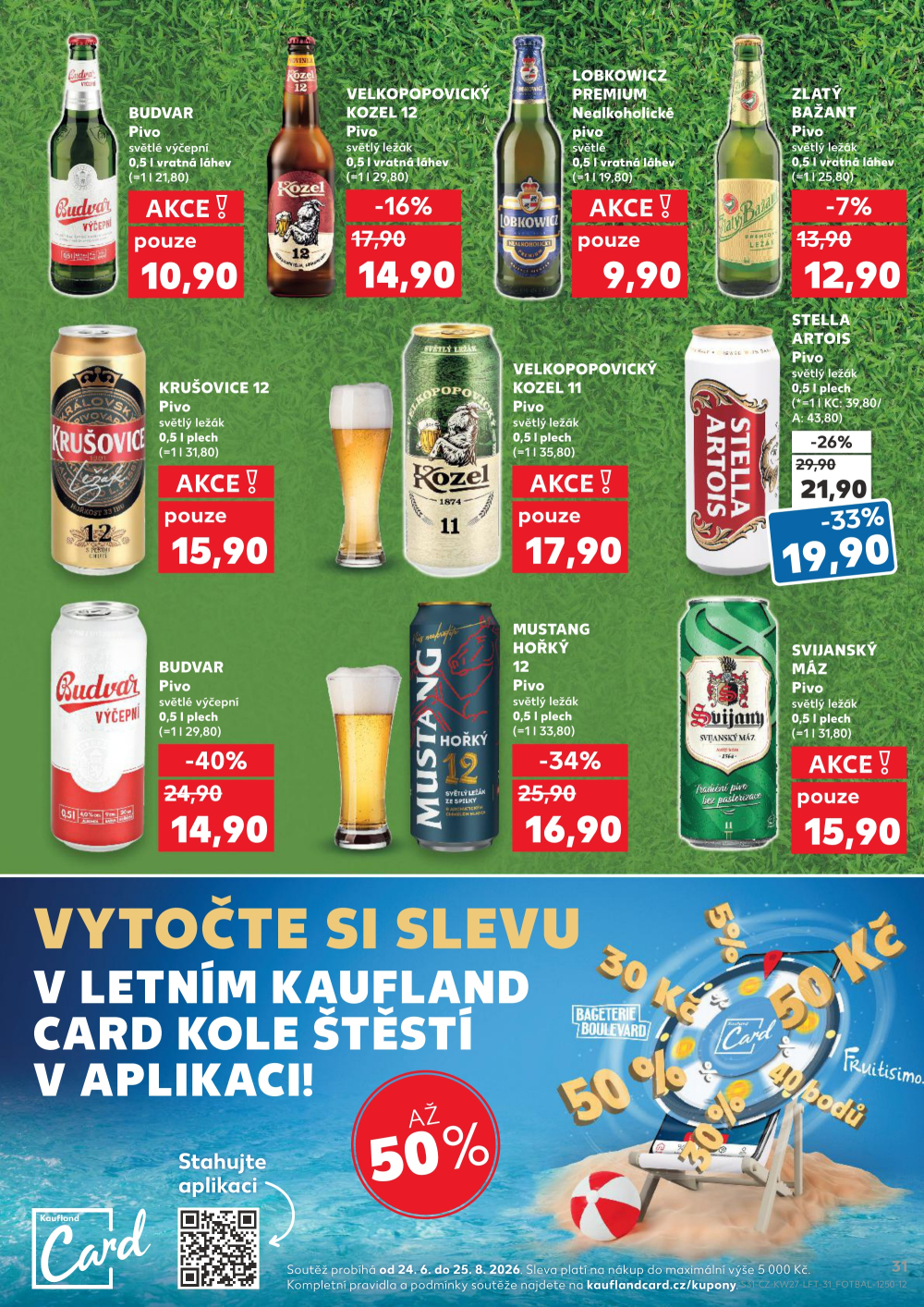 Leták Kaufland leták Praha 3 - Jarov - strana 31