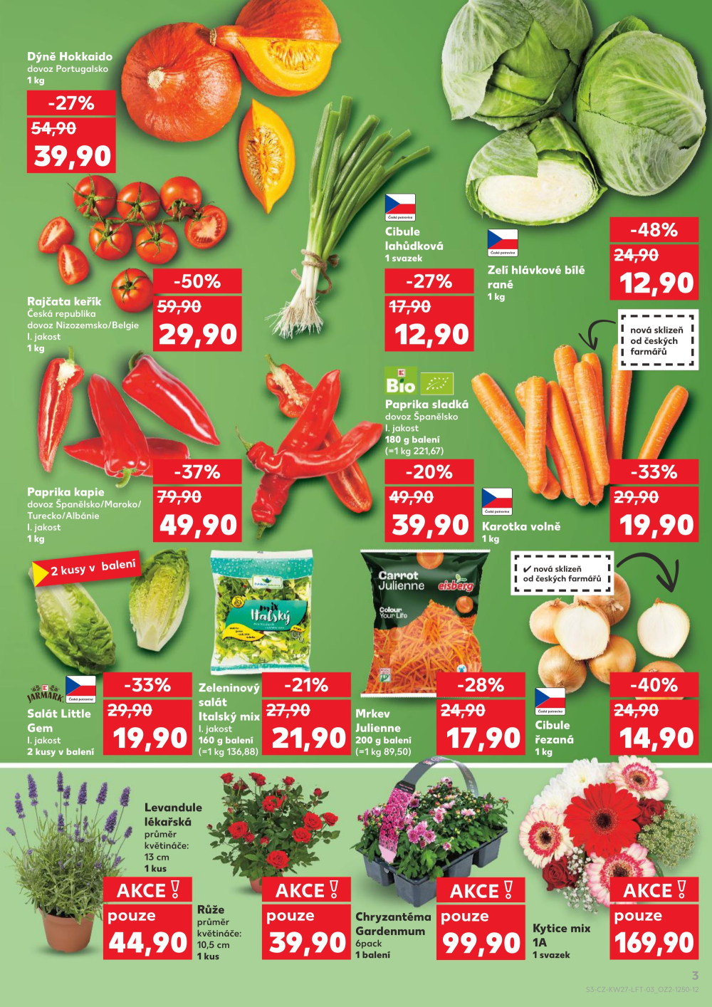Leták Kaufland leták Praha 3 - Jarov - strana 3
