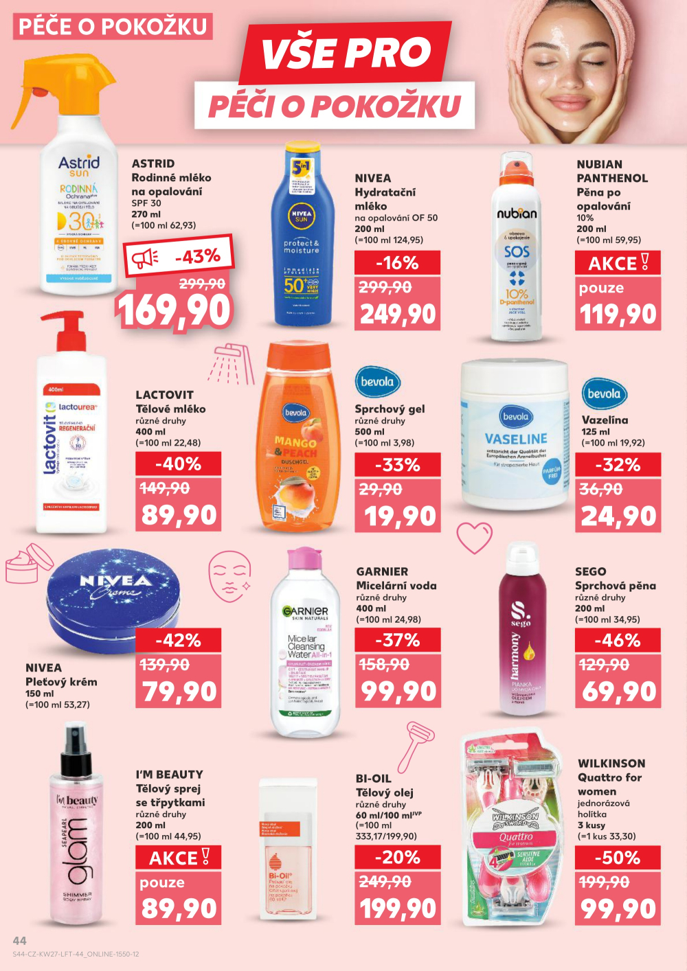 Leták Kaufland leták Praha 3 - Jarov - strana 44