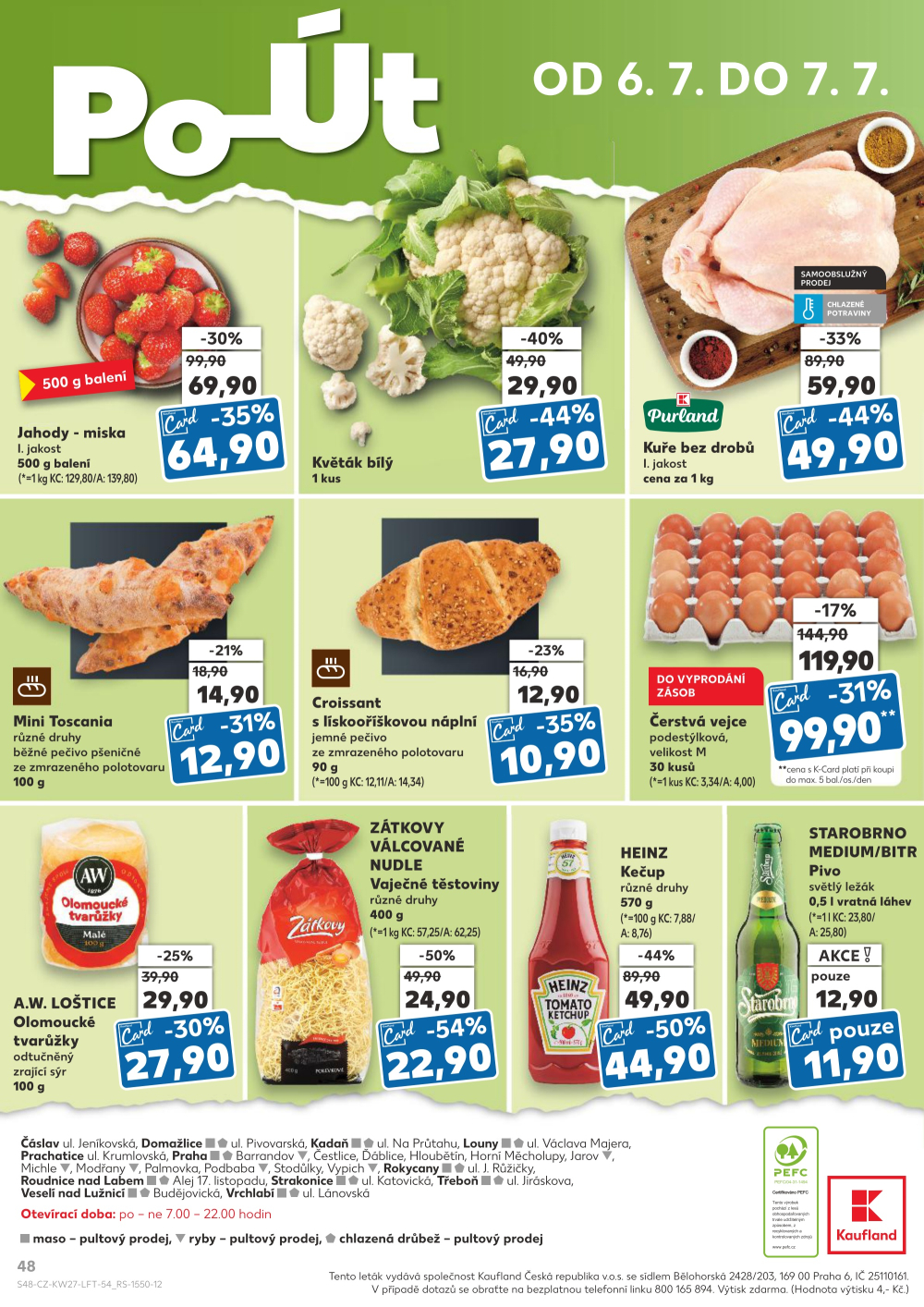 Leták Kaufland leták Praha 4 - Modřany - strana 48