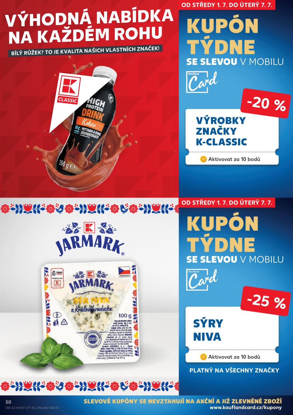 Leták Kaufland leták Praha 4 - Modřany - strana 50