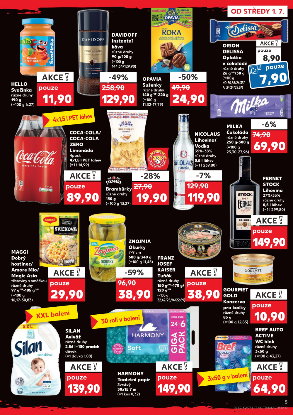 Leták Kaufland leták Praha 4 - Modřany - strana 5
