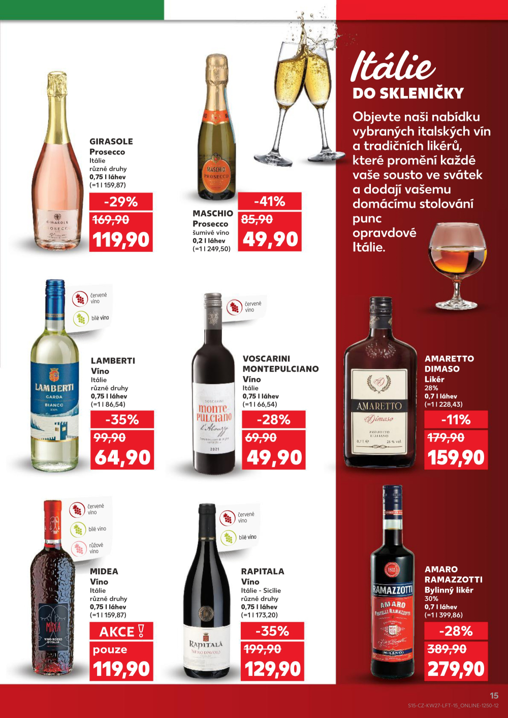 Leták Kaufland leták Praha 4 - Michle - strana 15