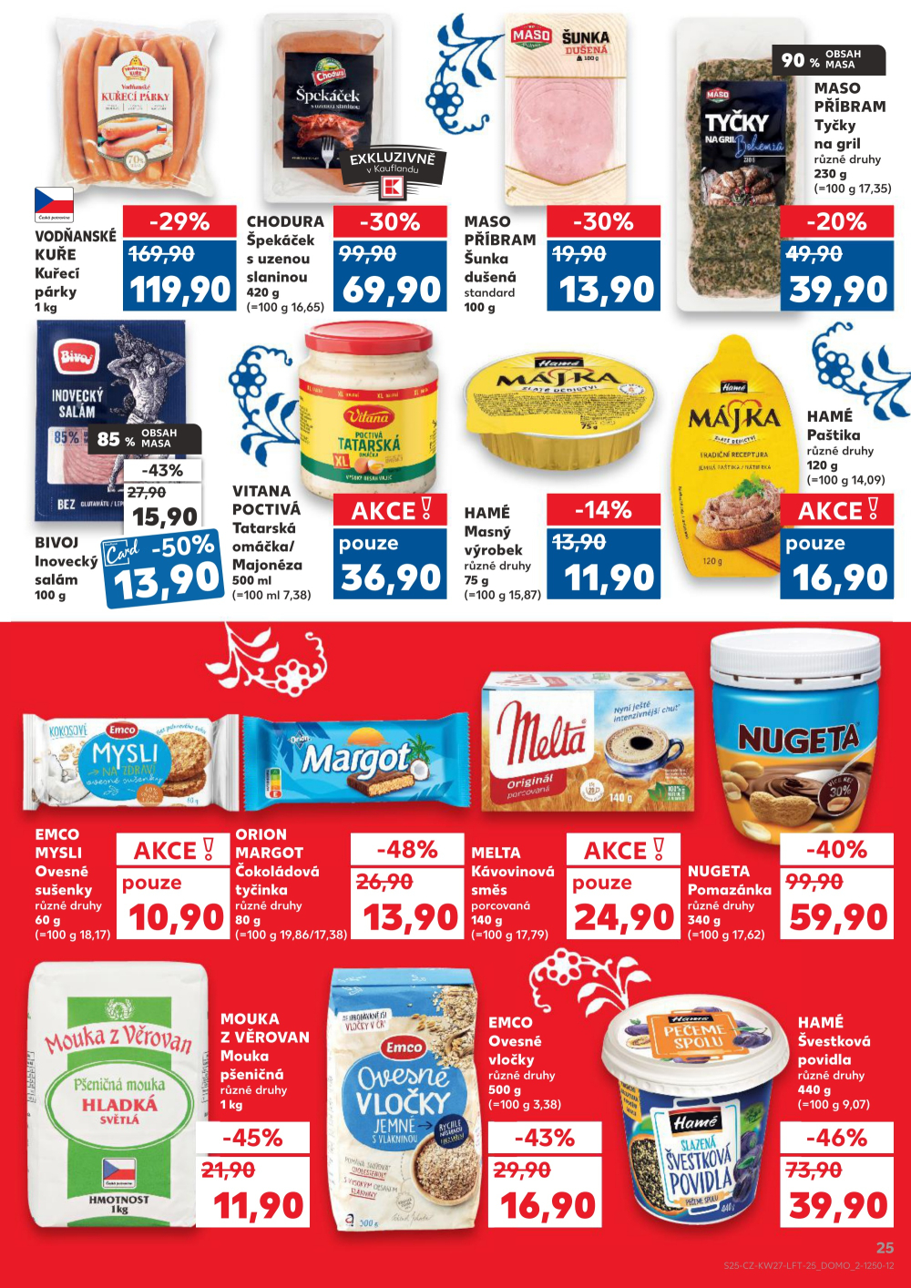 Leták Kaufland leták Praha 4 - Michle - strana 25