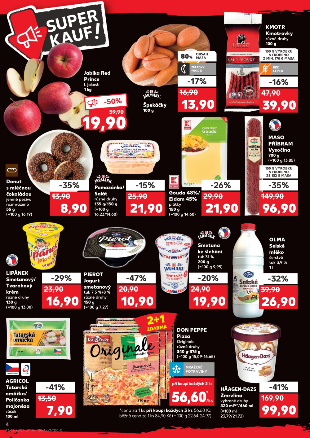 Leták Kaufland leták Praha 4 - Michle - strana 4