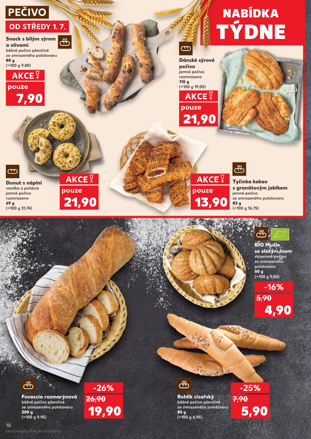 Leták Kaufland leták Praha 8 - Libeň - strana 18