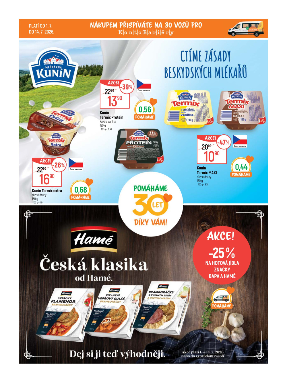 Leták Globus leták Praha - Černý Most - strana 13