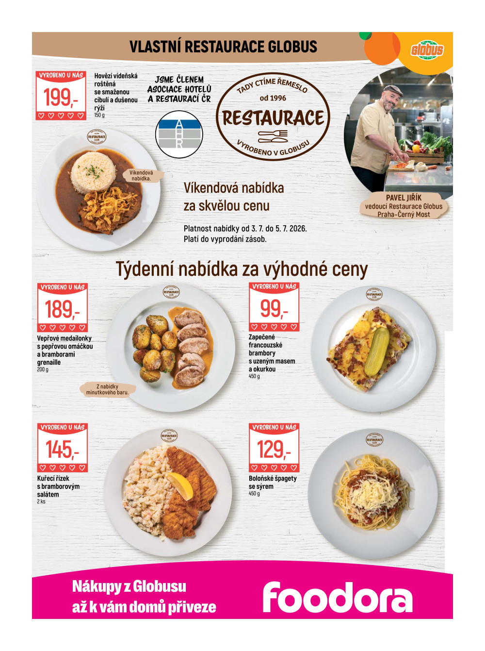 Leták Globus leták Praha - Černý Most - strana 8