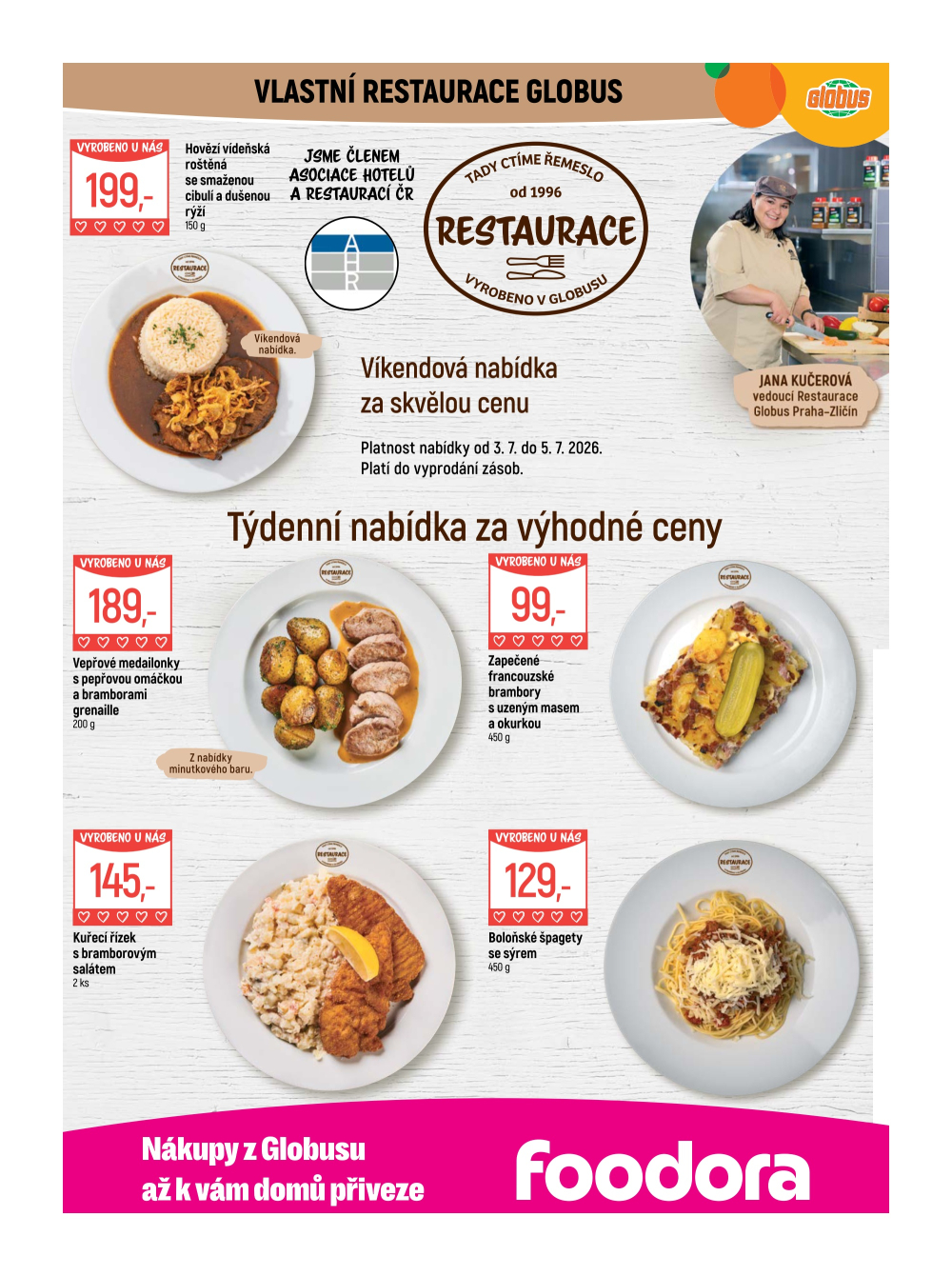 Leták Globus leták Praha - Zličín - strana 8