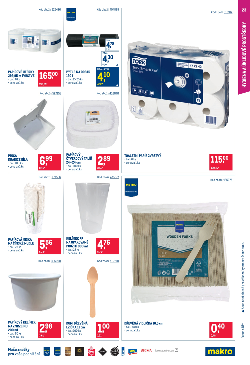 Leták Makro leták - Gastronomie - strana 23
