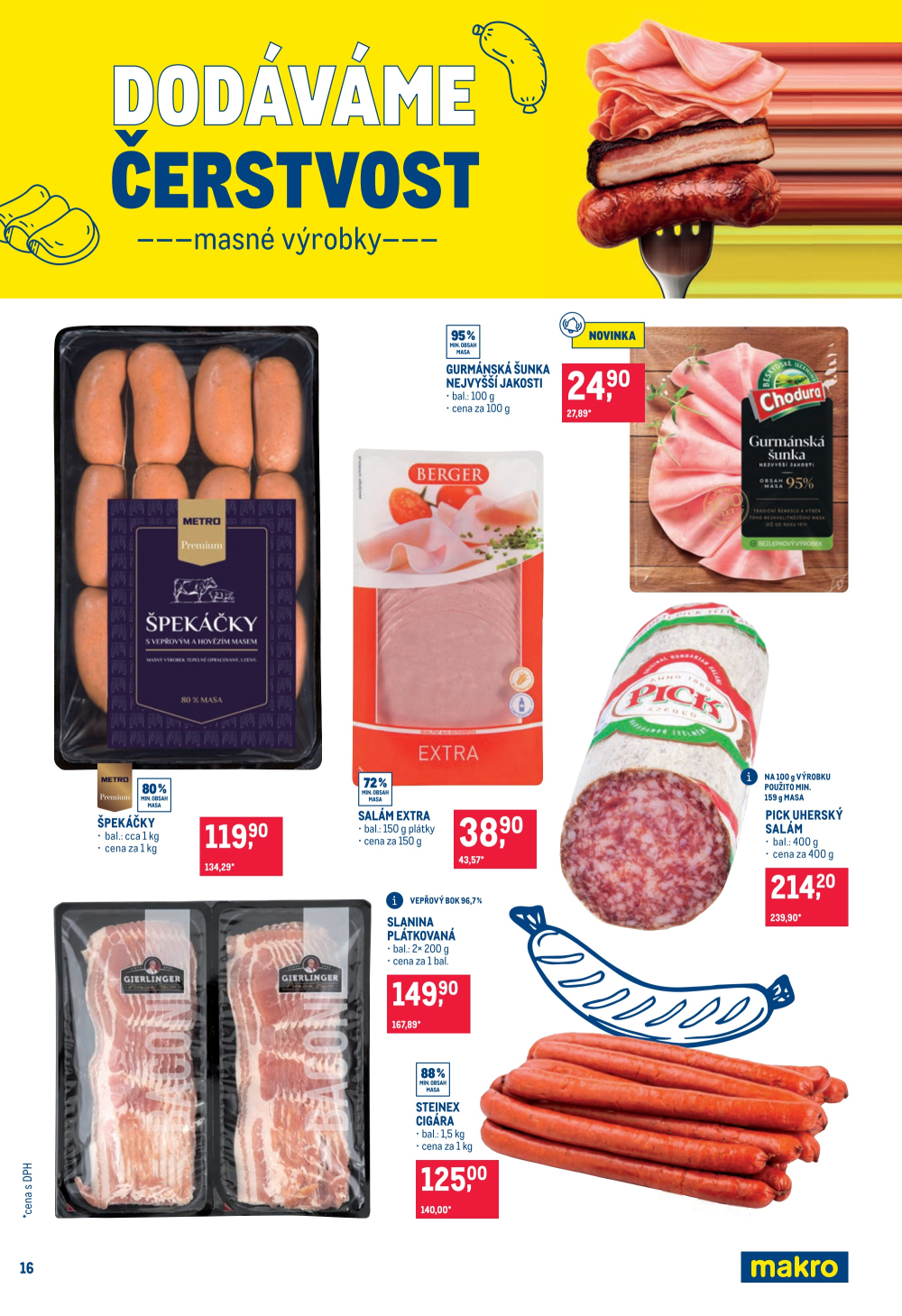 Leták Makro leták - Potraviny - strana 16