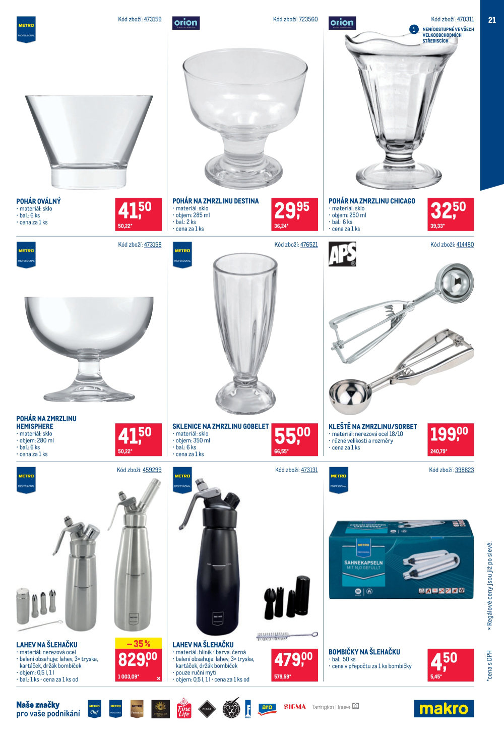 Leták Makro leták - Zmrzliny - strana 21