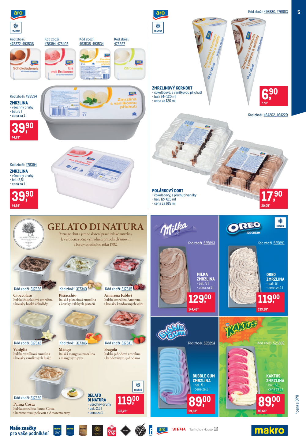 Leták Makro leták - Zmrzliny - strana 5
