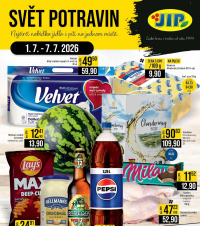 Akční leták JIP  CC Cash & Carry - Brno, Ostrava, Praha, Polička, Olomouc, Karlovy Vary, Zlín, Jilemnice, Pardubice