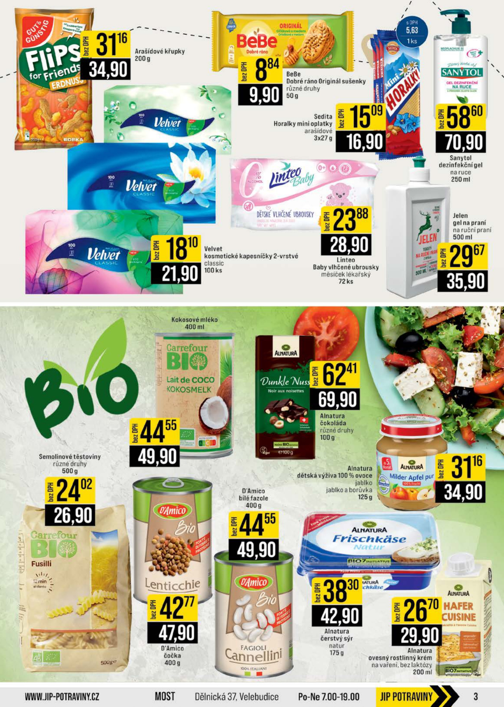 Leták JIP leták CC Cash & Carry - Brno, Ostrava, Praha, Polička, Olomouc, Karlovy Vary, Zlín, Jilemnice, Pardubice - strana 3