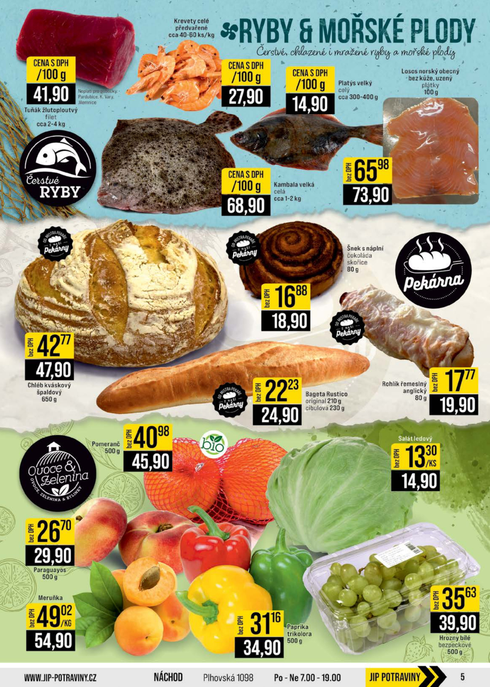Leták JIP leták CC Cash & Carry - Brno, Ostrava, Praha, Polička, Olomouc, Karlovy Vary, Zlín, Jilemnice, Pardubice - strana 5