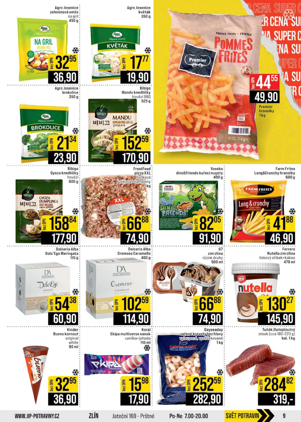 Leták JIP leták CC Cash & Carry - Brno, Ostrava, Praha, Polička, Olomouc, Karlovy Vary, Zlín, Jilemnice, Pardubice - strana 9