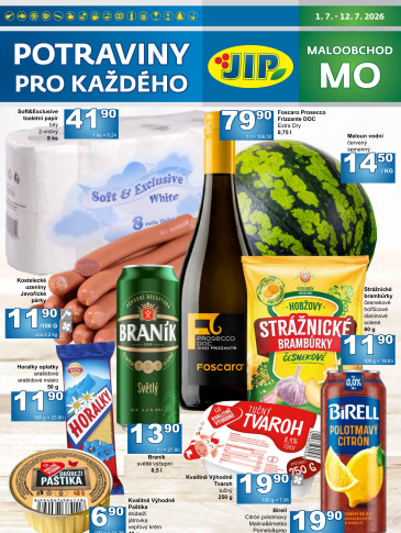 JIP leták maloobchod