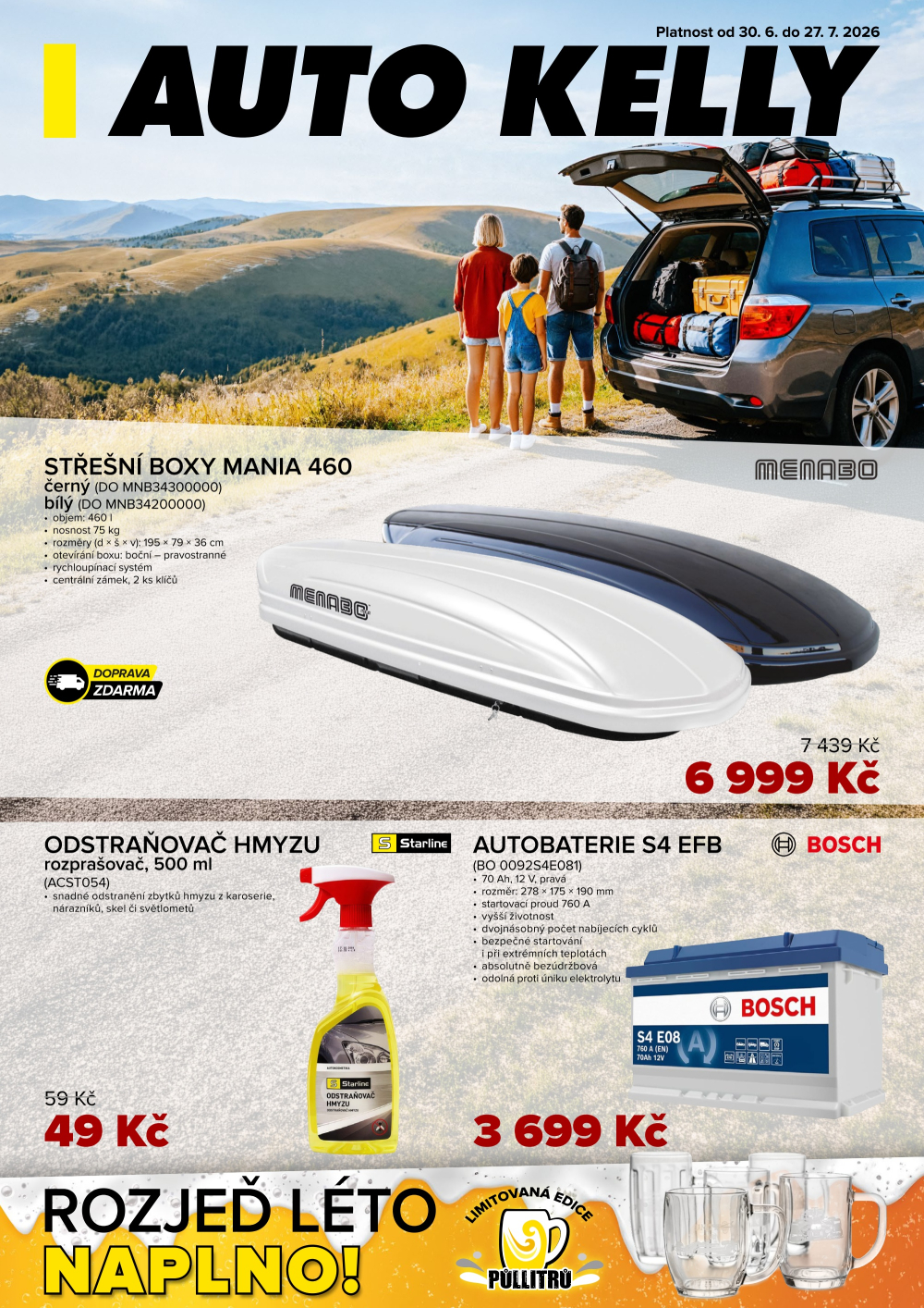 Leták AUTO KELLY leták - strana 1