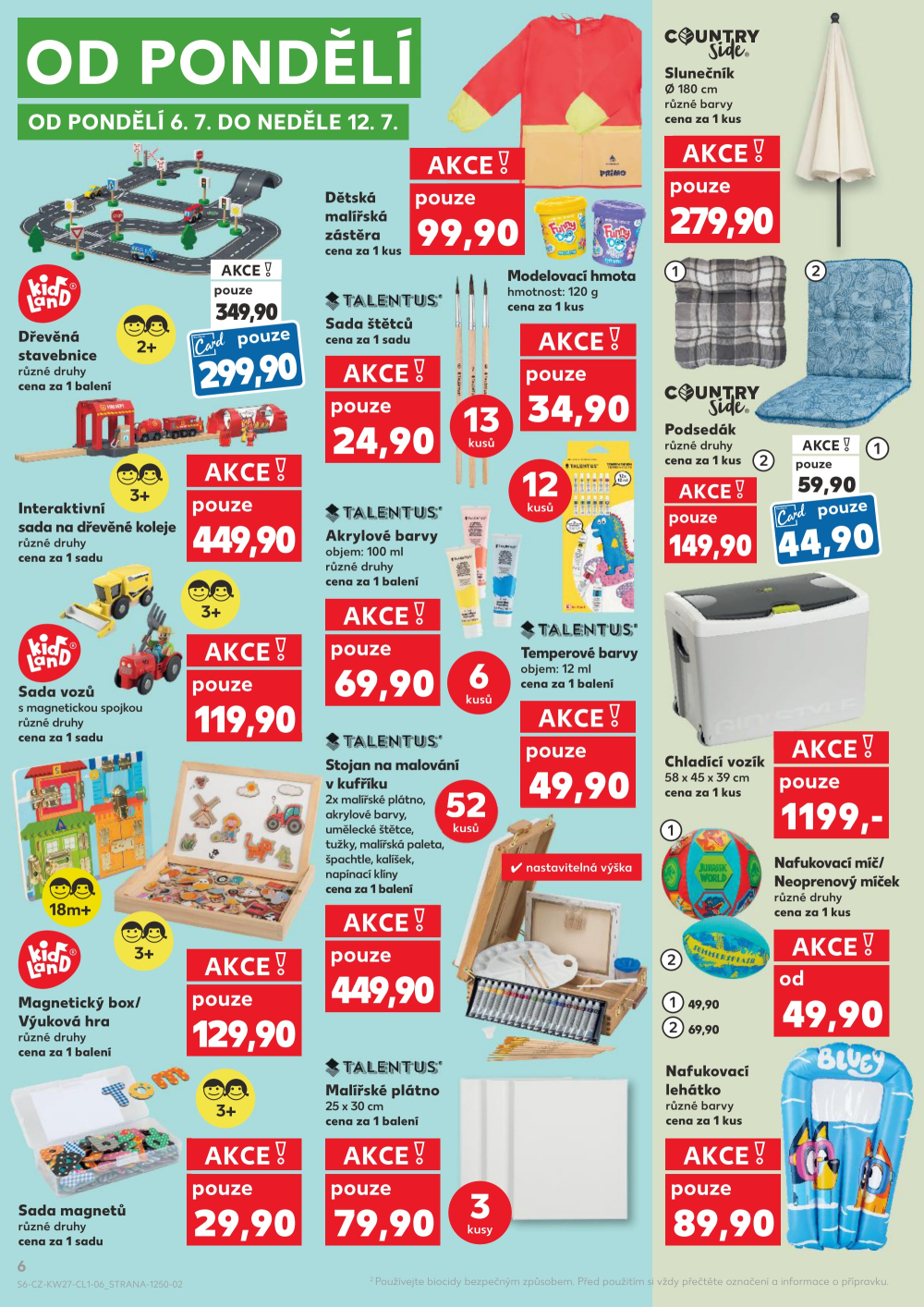 Leták Kaufland leták - Spotřební zboží - strana 6