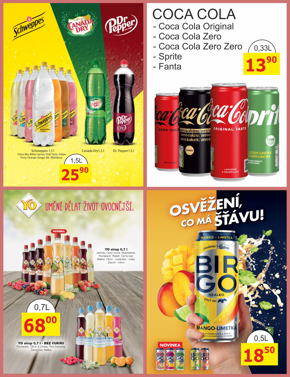 Leták BENE NÁPOJE leták - strana 10