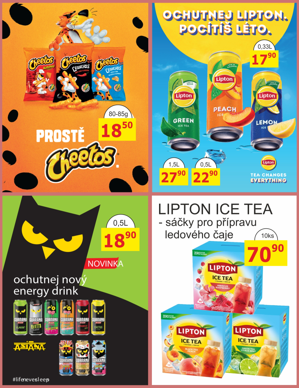 Leták BENE NÁPOJE leták - strana 13