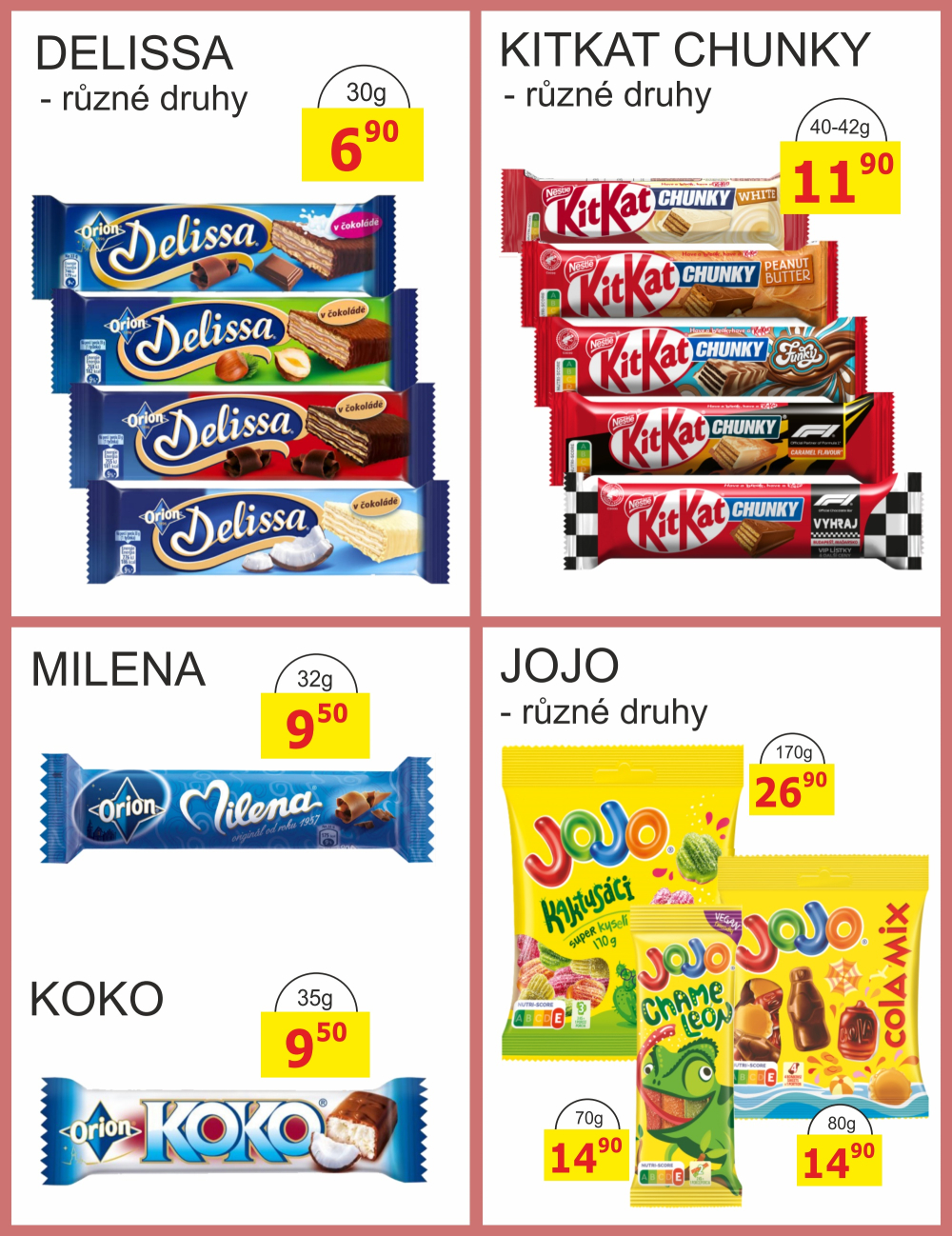 Leták BENE NÁPOJE leták - strana 16