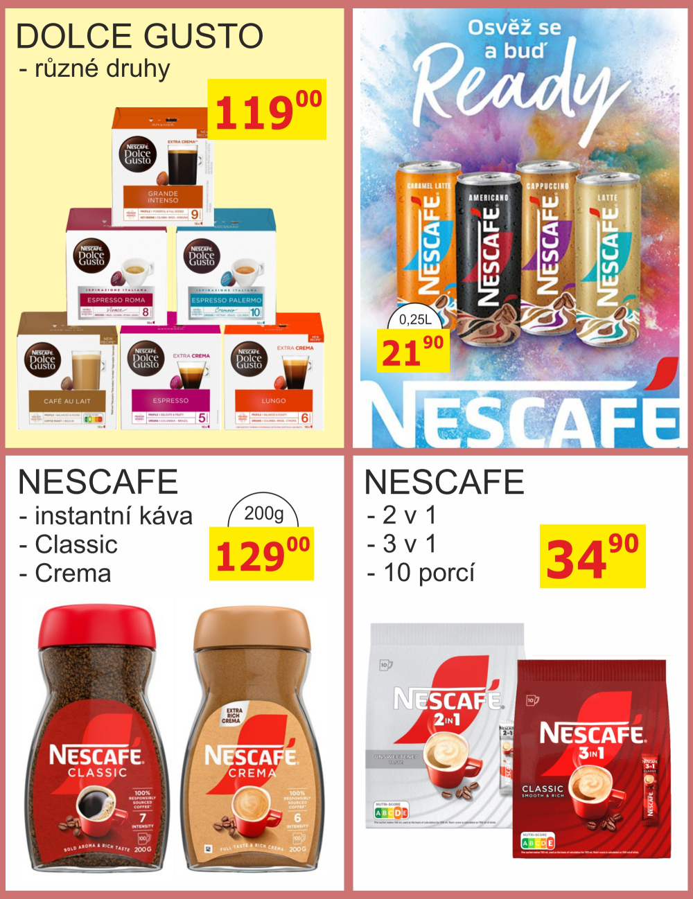 Leták BENE NÁPOJE leták - strana 17