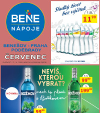 BENE NÁPOJE leták
