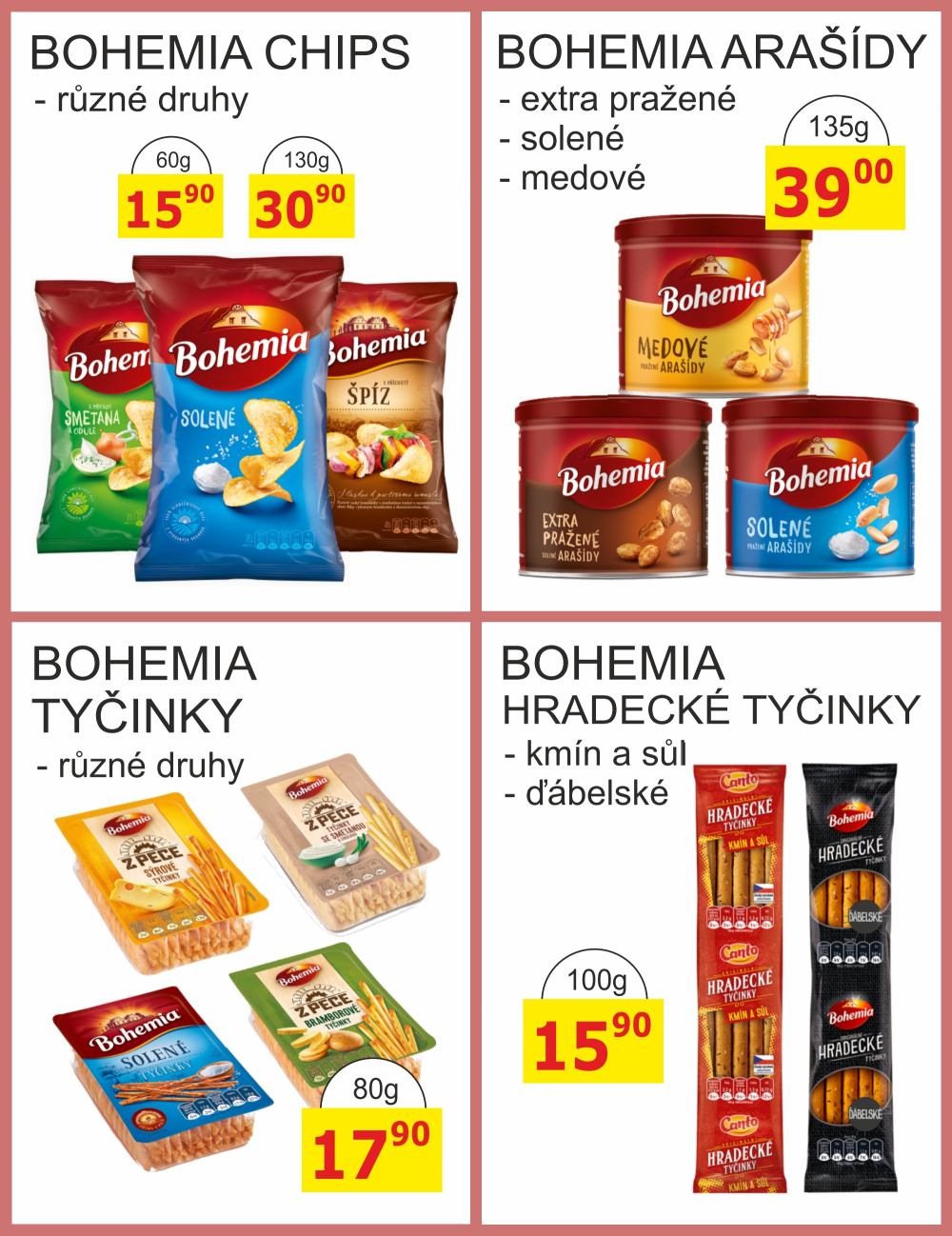 Leták BENE NÁPOJE leták - strana 20