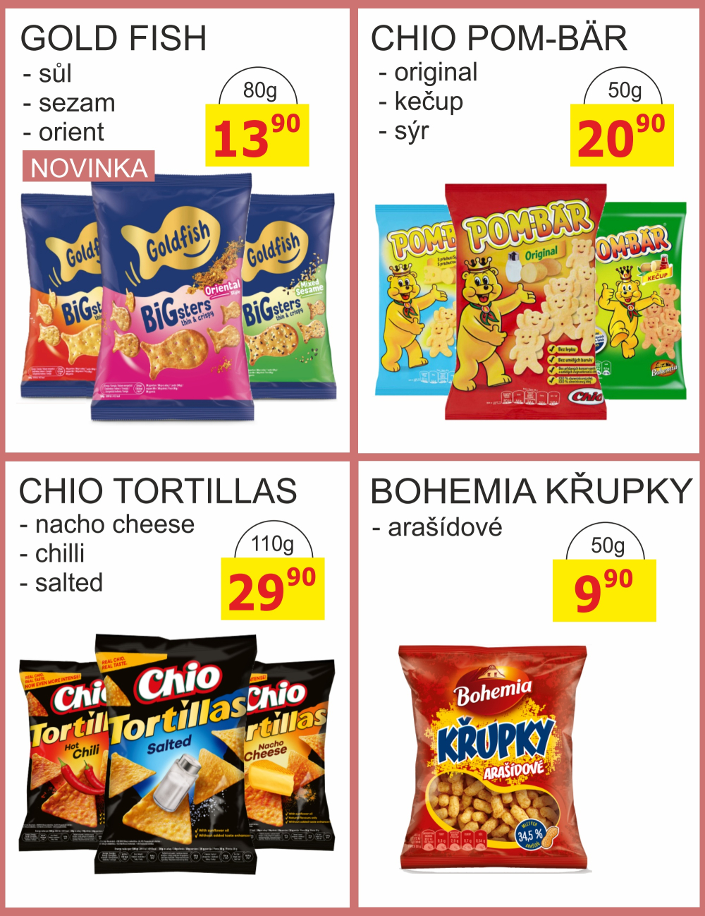 Leták BENE NÁPOJE leták - strana 21