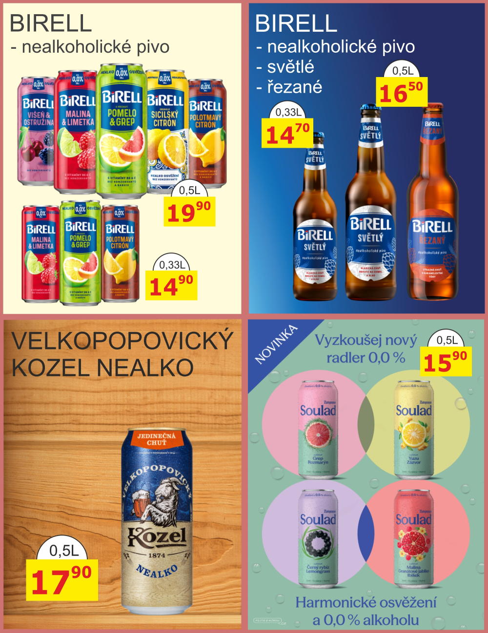 Leták BENE NÁPOJE leták - strana 23