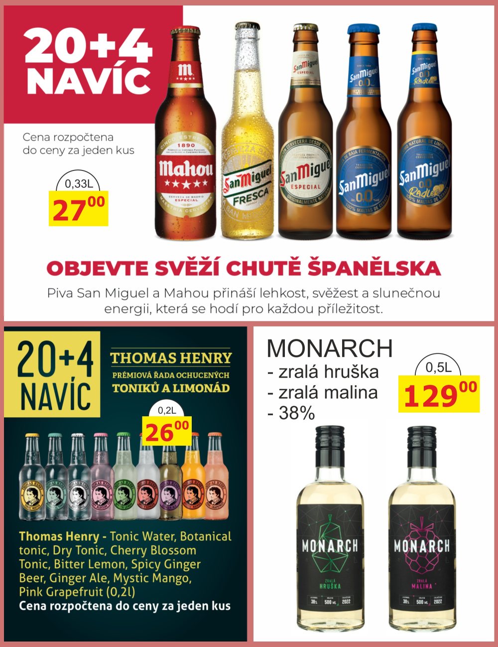 Leták BENE NÁPOJE leták - strana 43