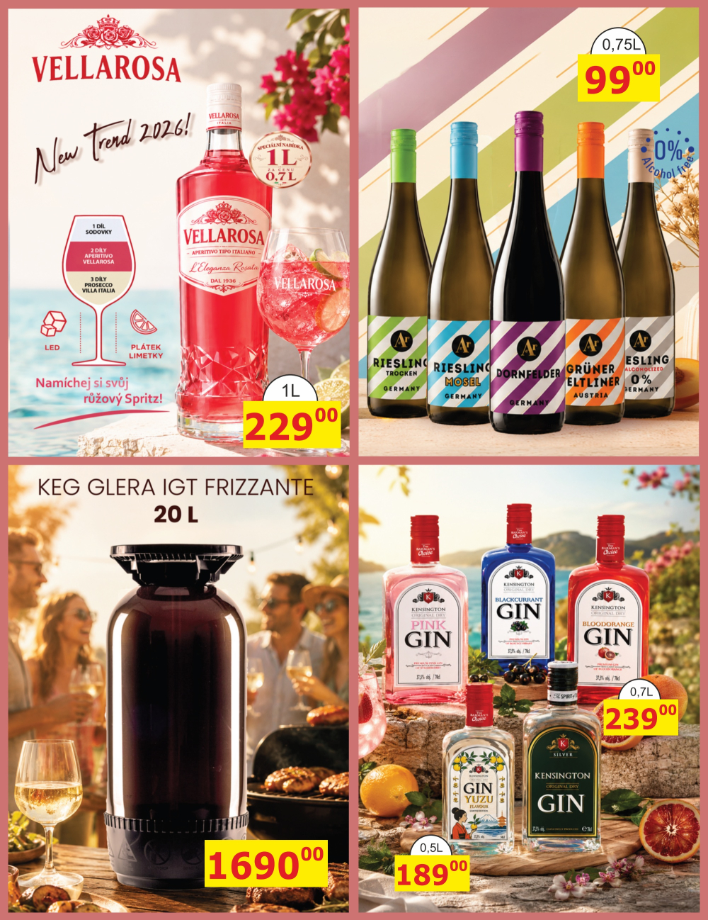 Leták BENE NÁPOJE leták - strana 54