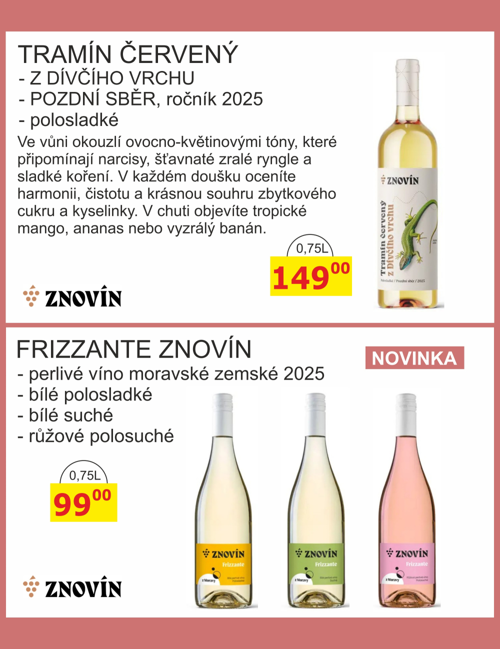 Leták BENE NÁPOJE leták - strana 60