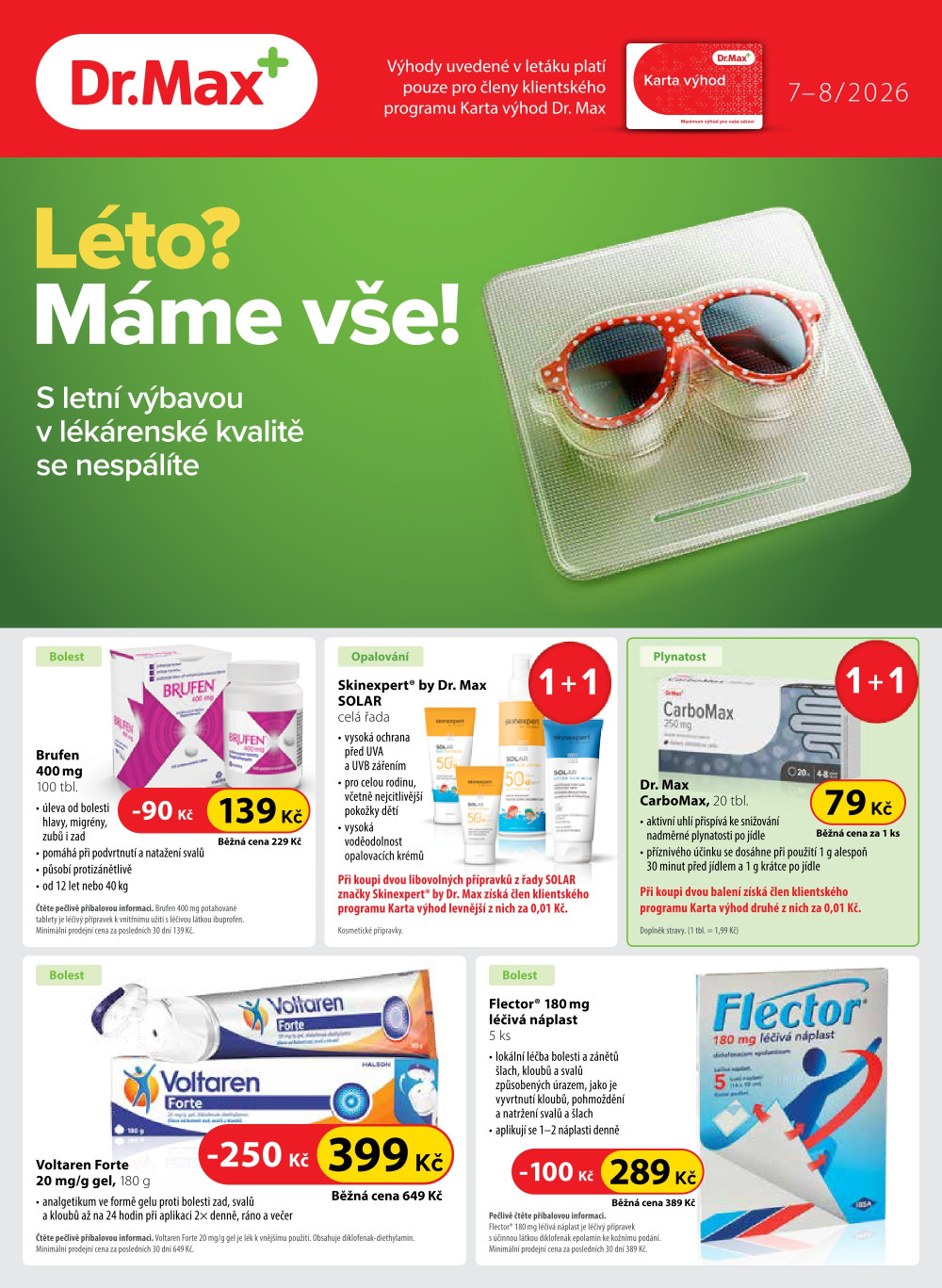 Leták Dr. Max leták - strana 1