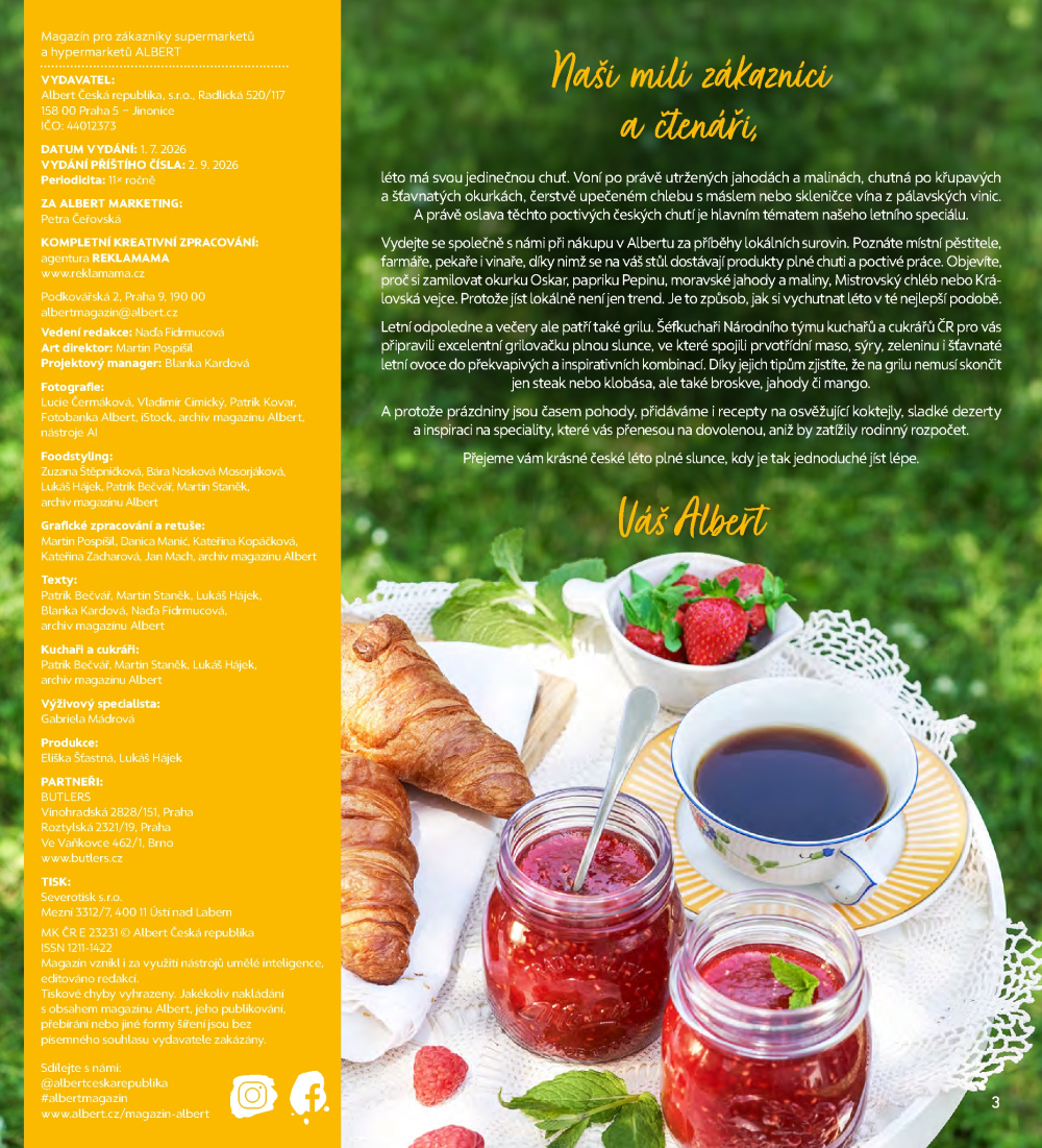 Leták Albert magazín - strana 3