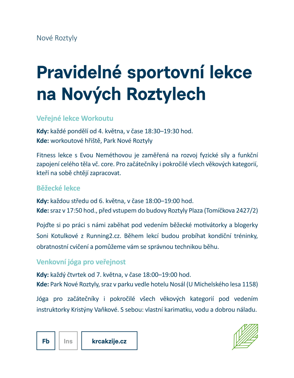 Leták eBrumlovka magazín - strana 19