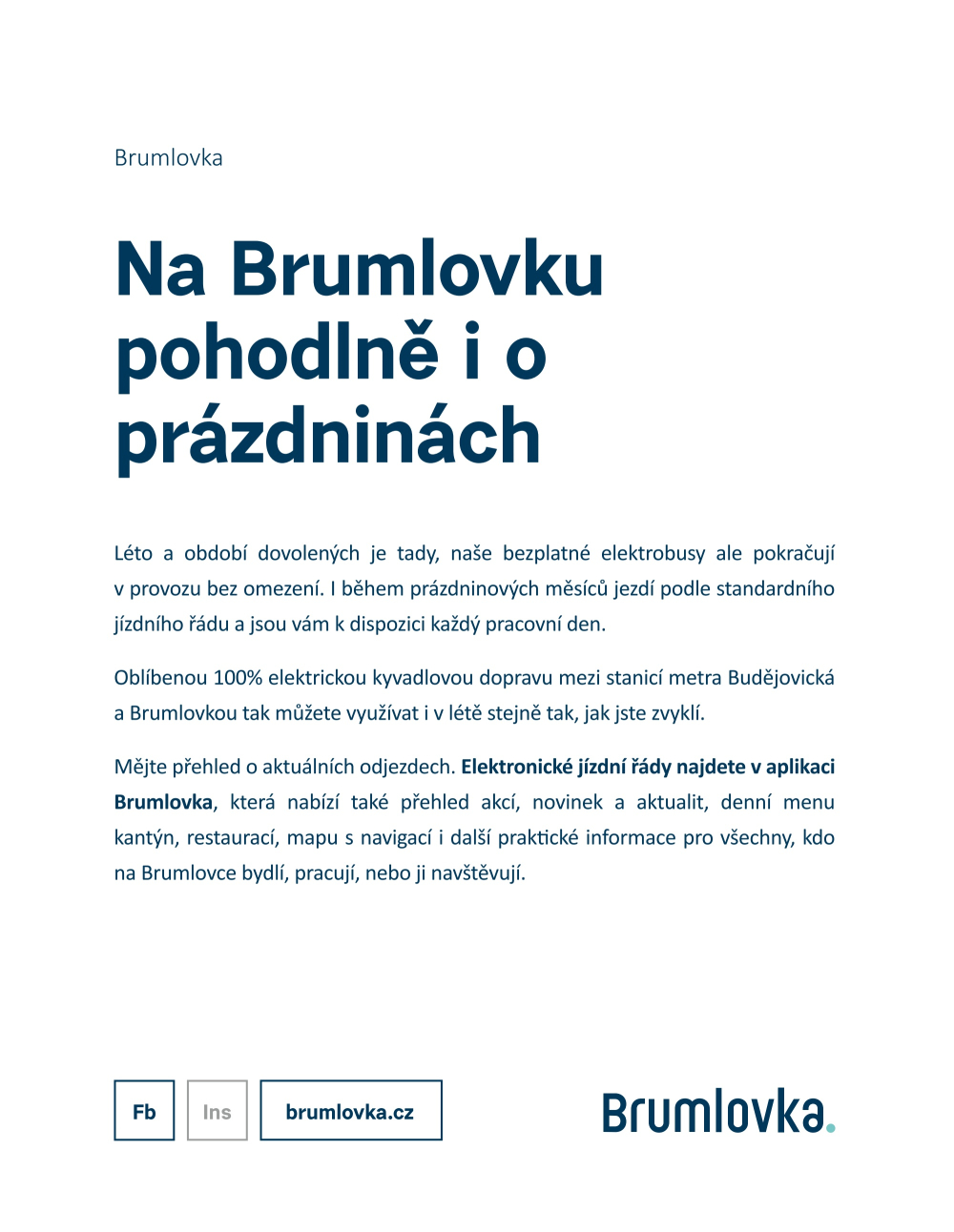 Leták eBrumlovka magazín - strana 2
