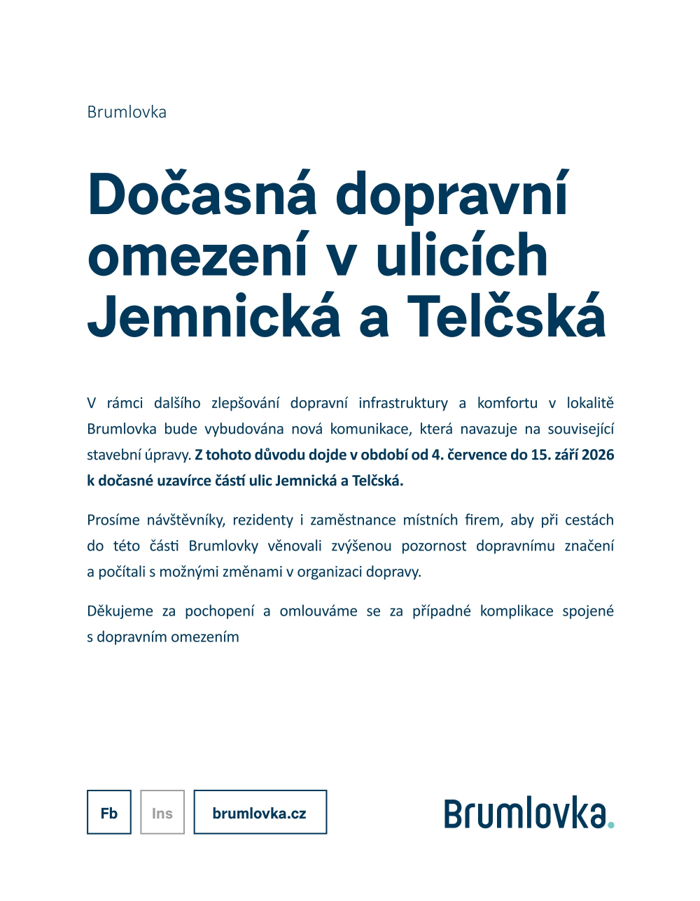 Leták eBrumlovka magazín - strana 3