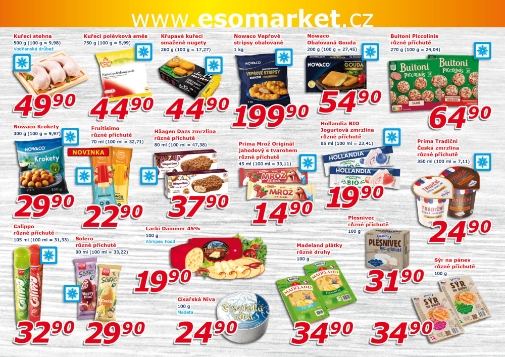 Leták ESO MARKET leták - strana 3