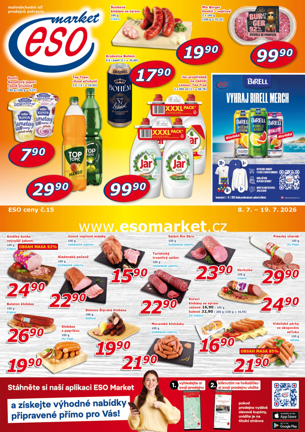 Leták ESO MARKET leták - strana 1