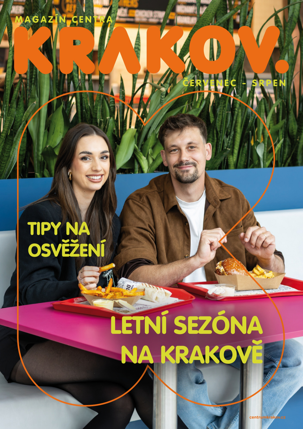 Leták Centrum Krakov magazín - strana 1