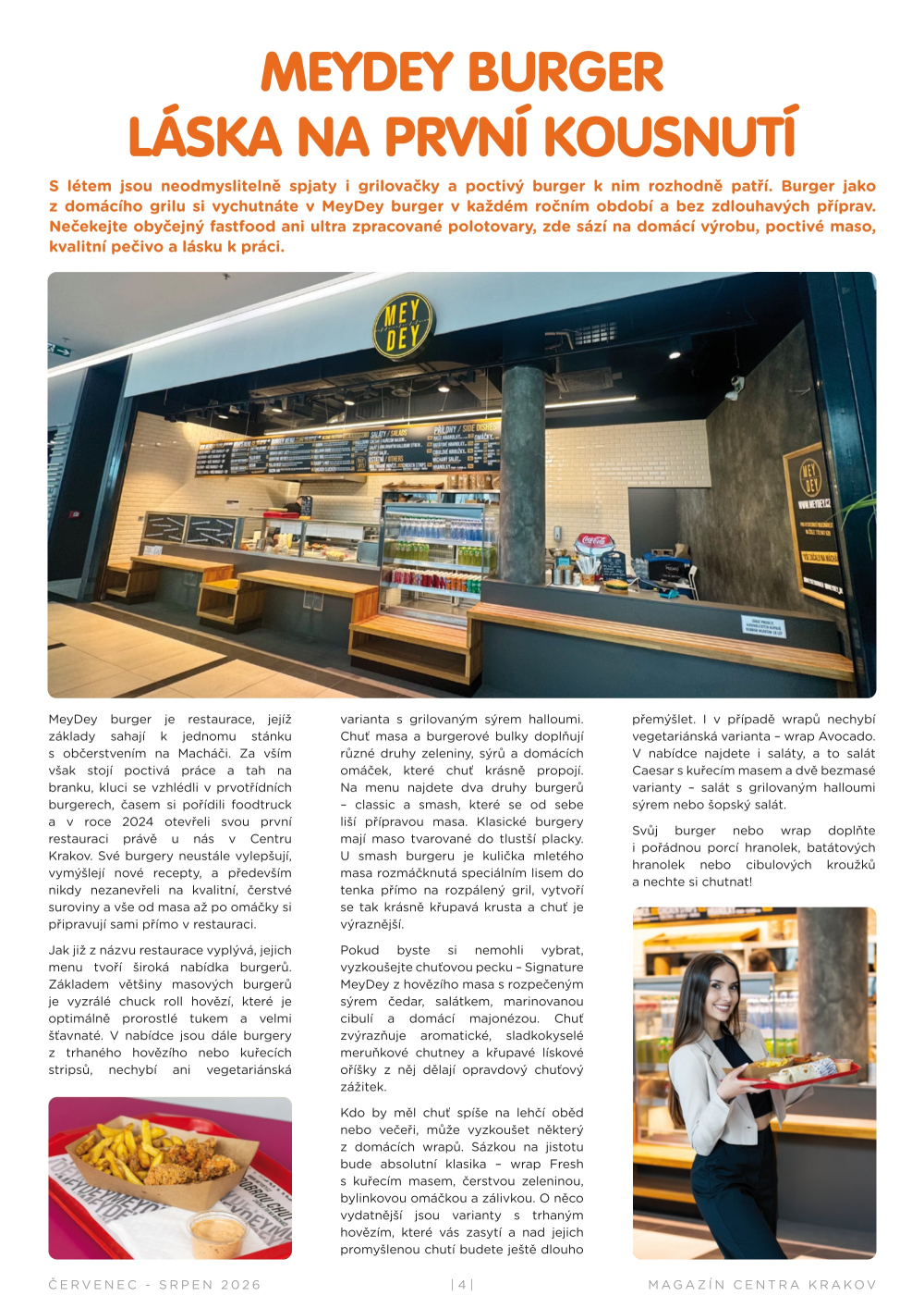 Leták Centrum Krakov magazín - strana 4