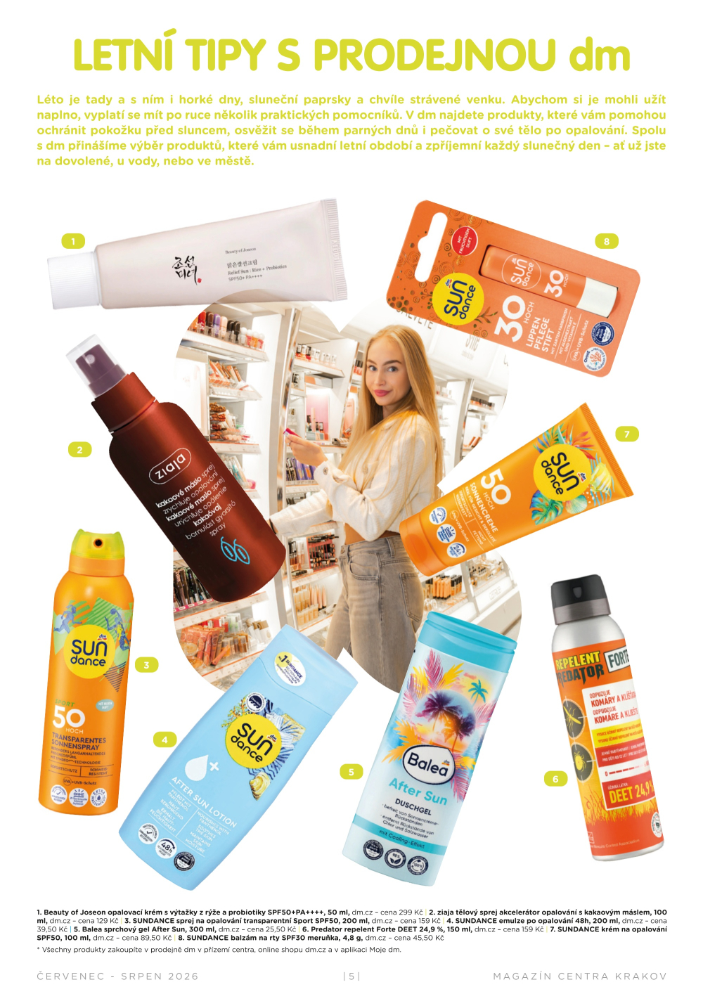 Leták Centrum Krakov magazín - strana 5